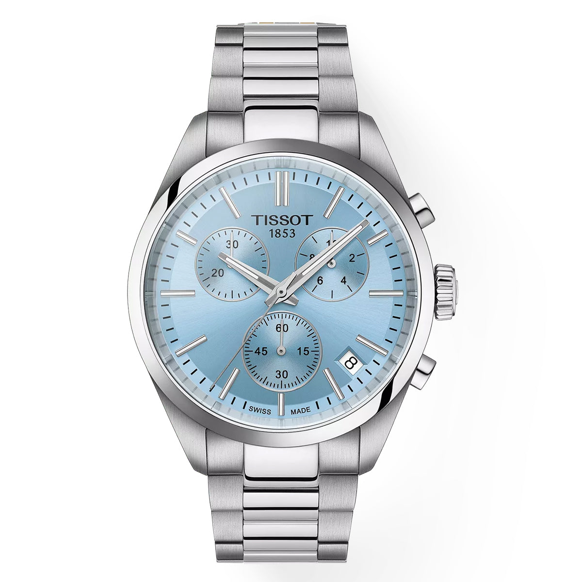 Tissot PR 100 40mm Blue Dial Chronograph Men's Watch