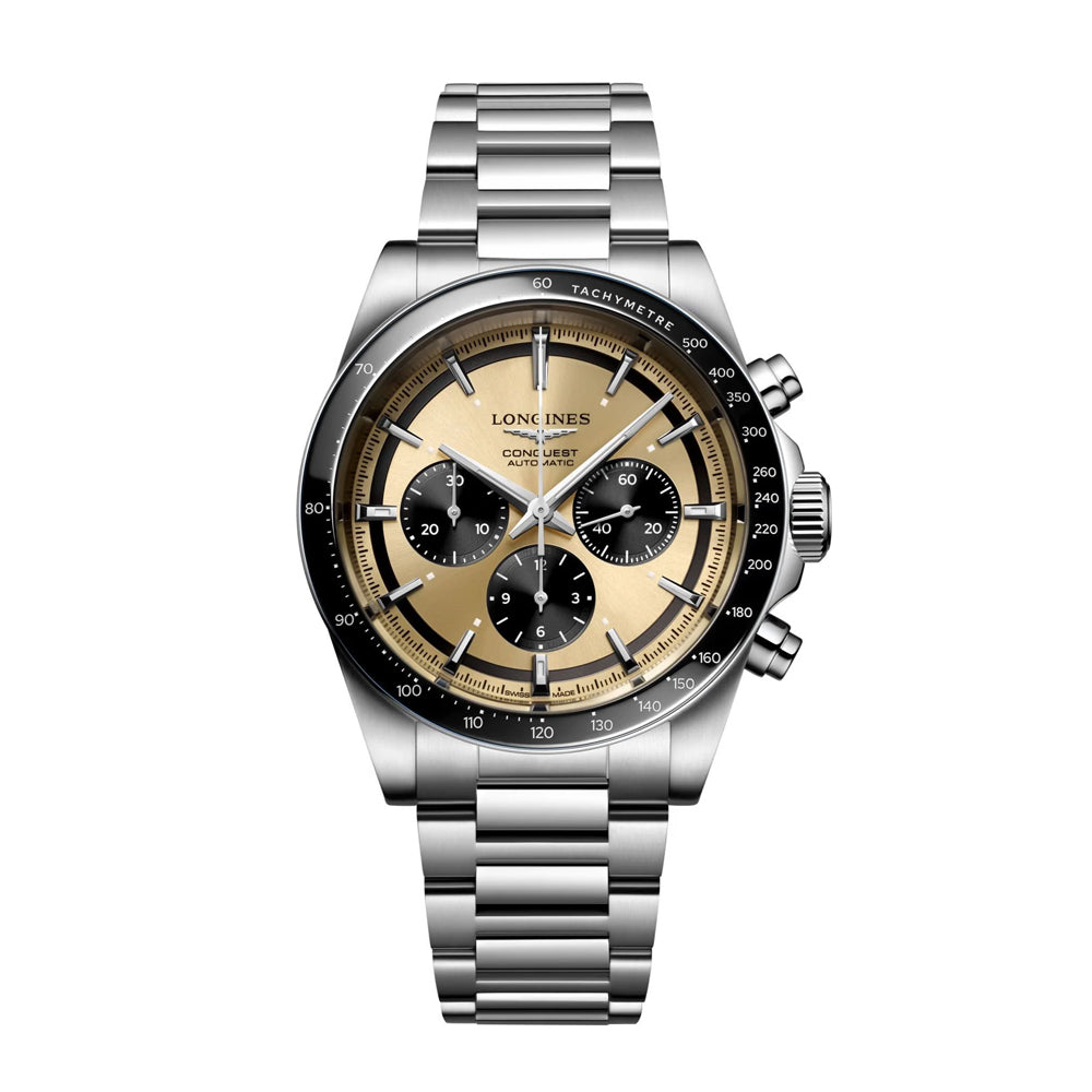 Longines Conquest 42mm Brown Automatic Men's Watch