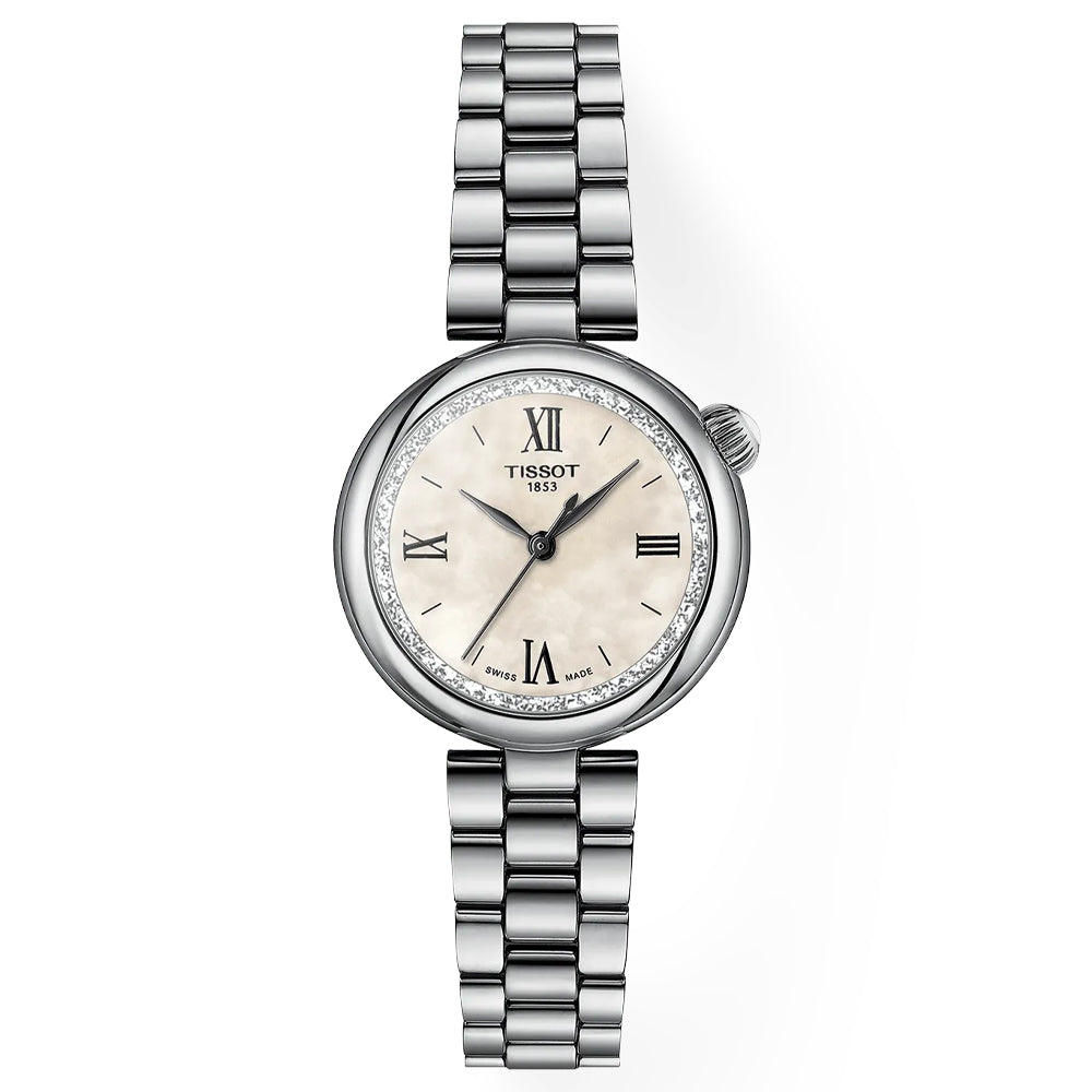 Tissot Desir 28mm Silver & Mother of Pearl Ladies Watch