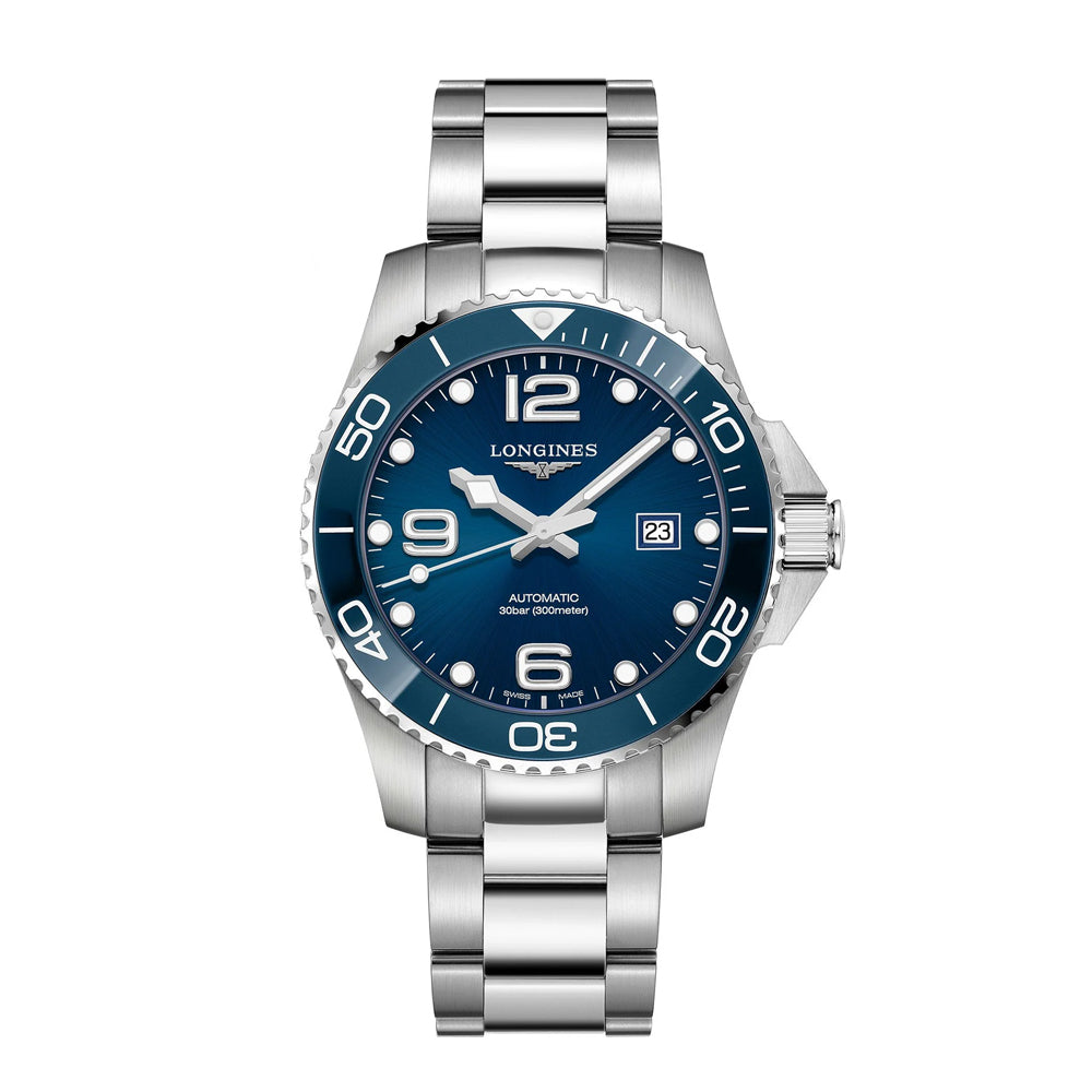Longines HydroConquest 43mm Blue Automatic Men's Watch