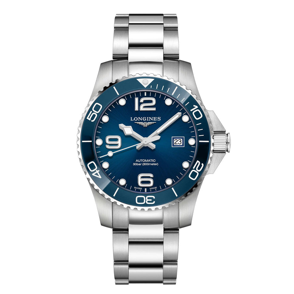 Longines HydroConquest 43mm Blue Automatic Men's Watch