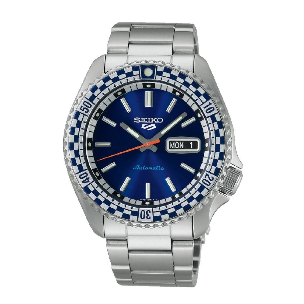 Seiko 5 Sports 43 mm Blue Automatic Men's Watch