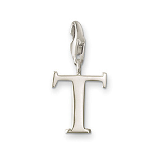 Thomas Sabo Sterling Silver Letter T Charm