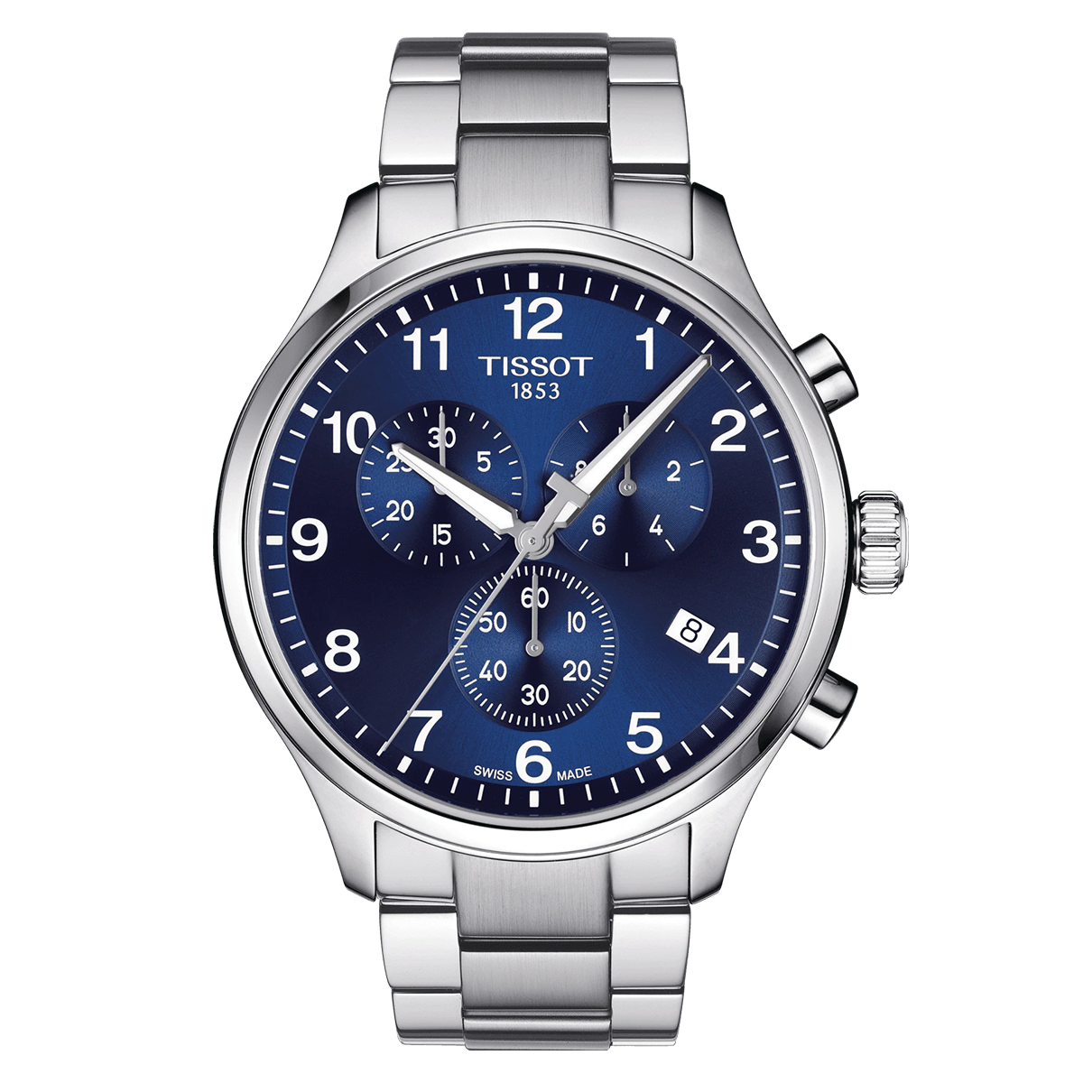Tissot Chronograph XL Classic 45mm Blue Dial Quartz Men's Watch