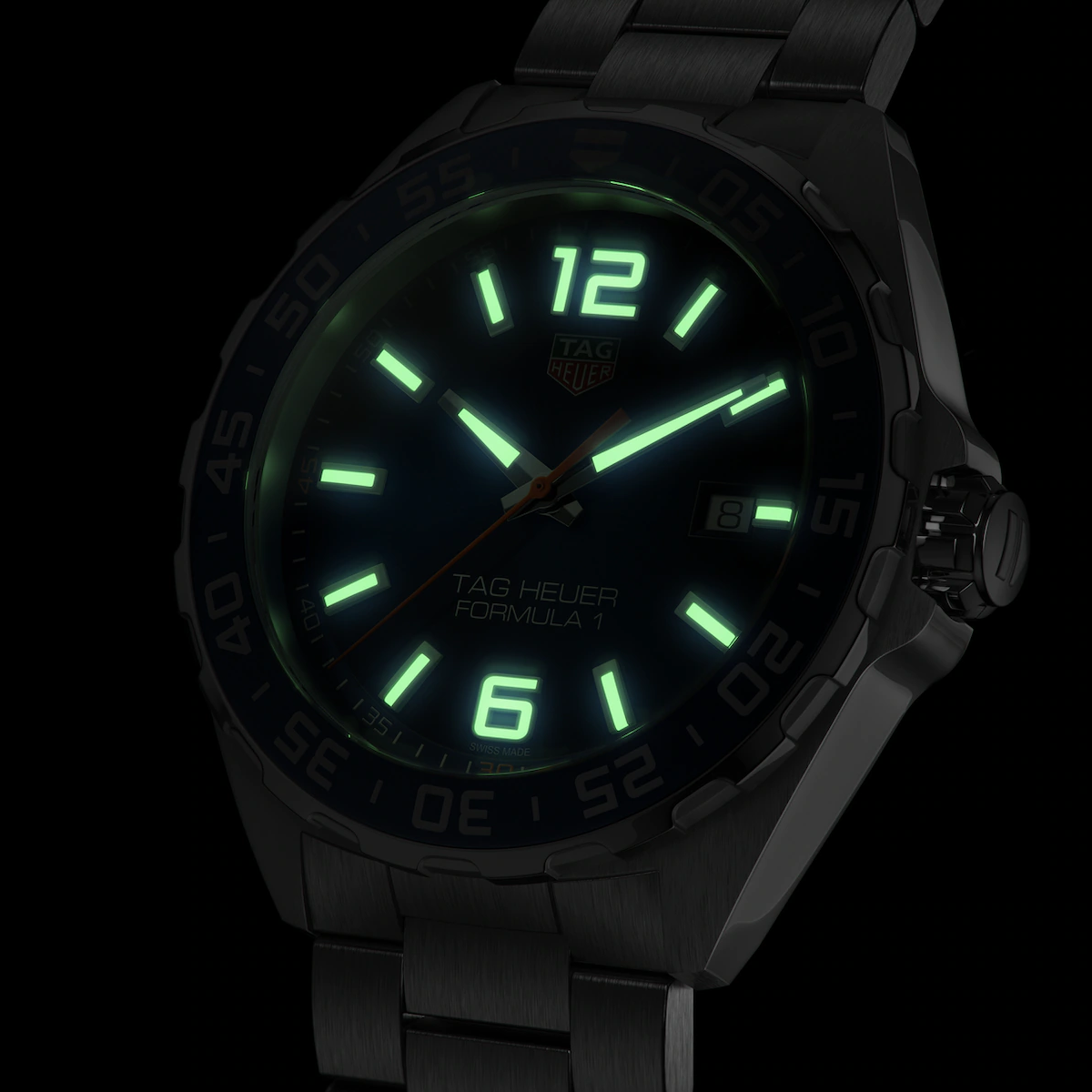 TAG Heuer Men's 43mm Formula 1 Stainless Steel Blue Dial Quartz Watch