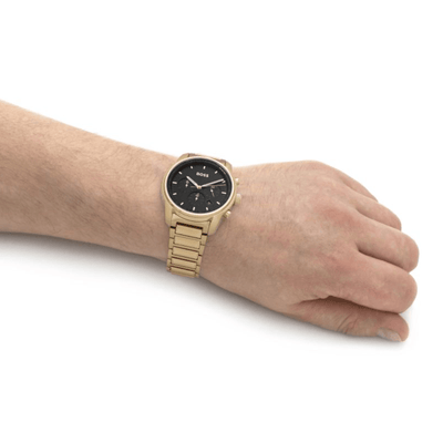 BOSS One 44mm Black Quartz Men's Watch 1513997 - Steffans Jewellers