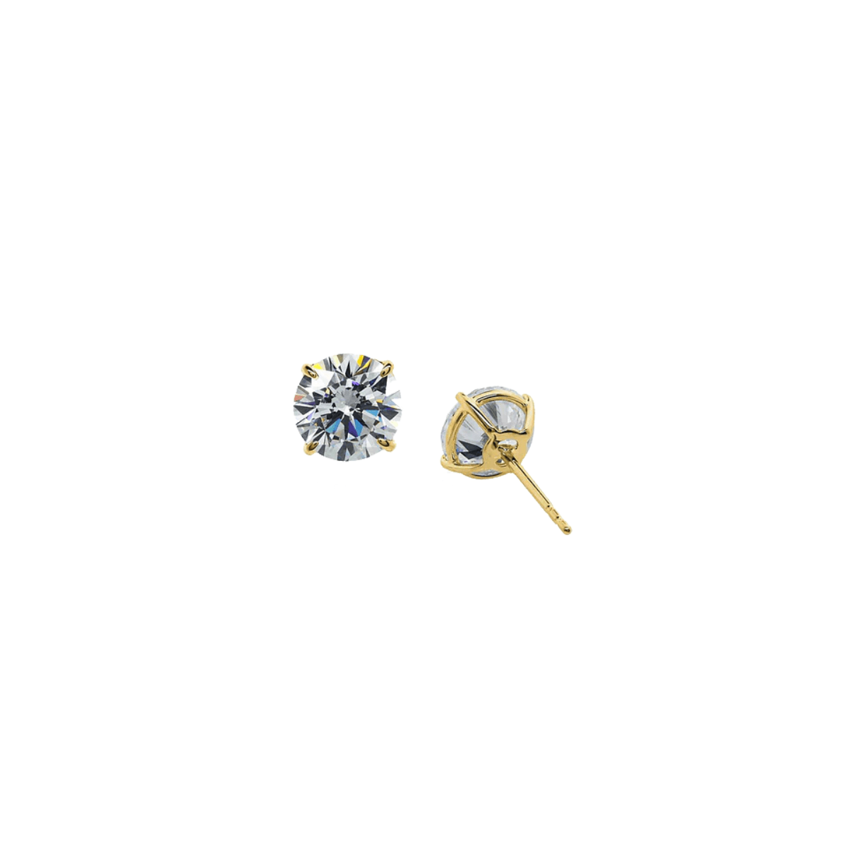 CARAT* London Eternal Four Prong 0.50ct Stud Earrings - Steffans Jewellers