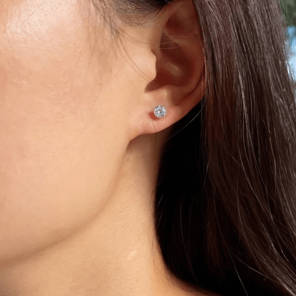 CARAT* London Eternal Four Prong 0.50ct Stud Earrings - Steffans Jewellers