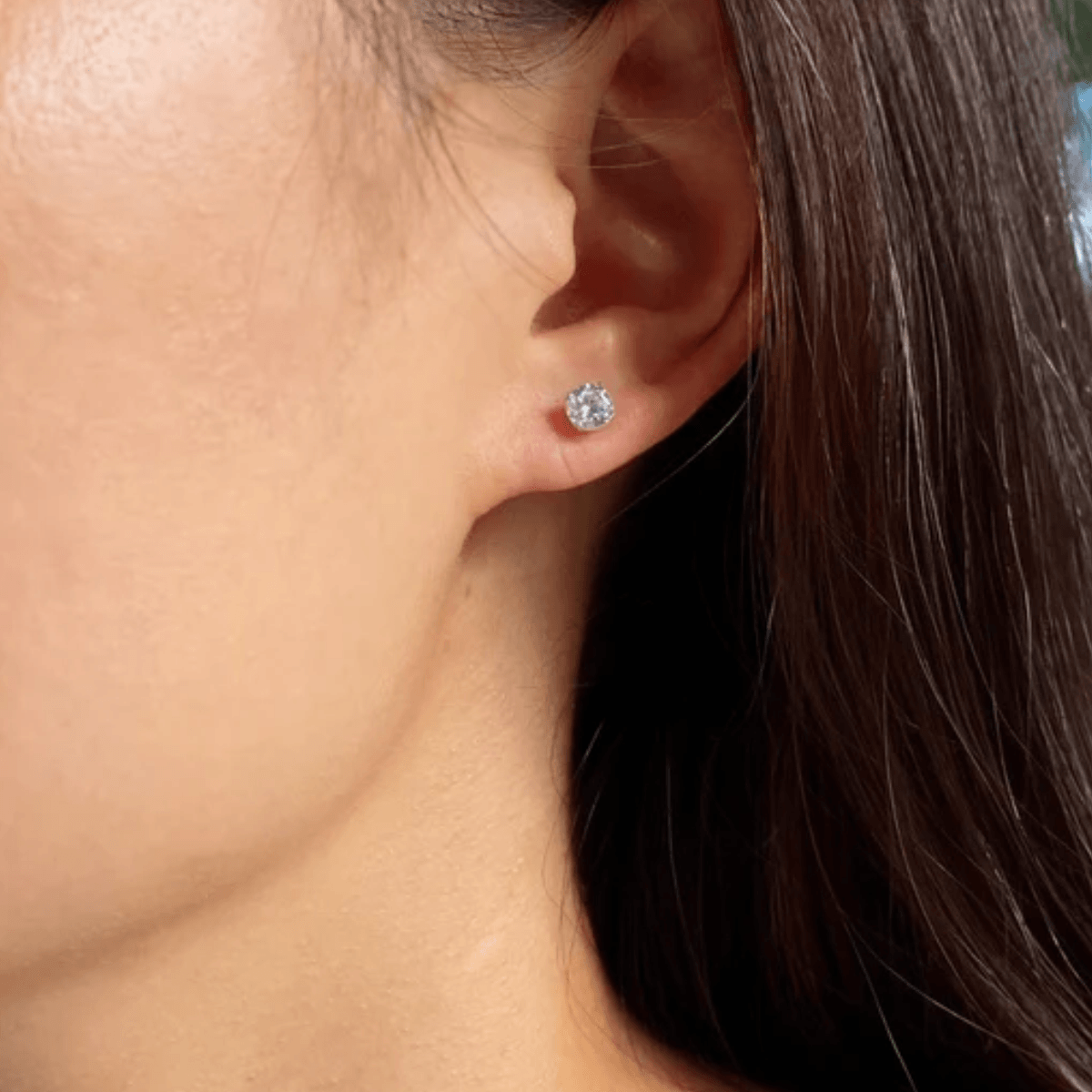 CARAT* London Eternal Four Prong 0.75ct Stud Earrings - Steffans Jewellers