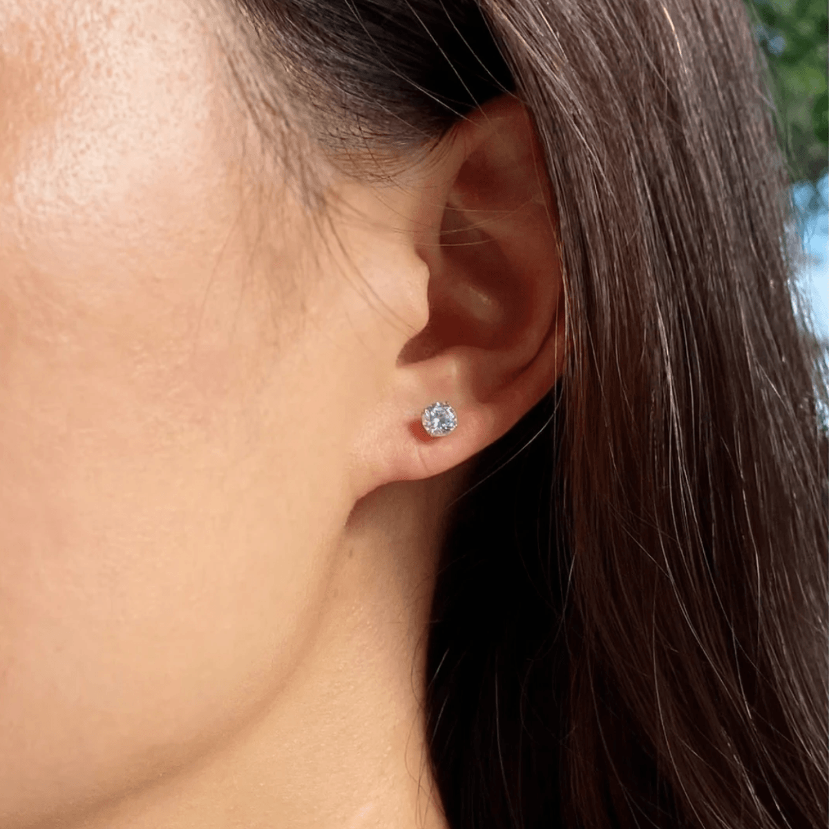 CARAT* London Eternal Four Prong 0.75ct Stud Earrings - Steffans Jewellers