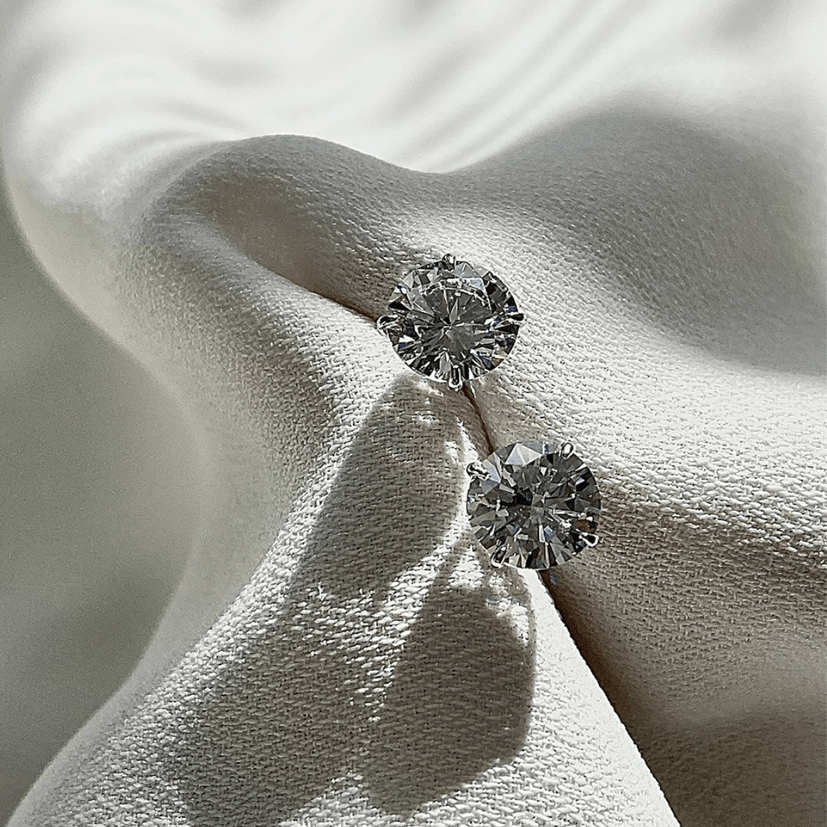 CARAT* London Eternal Four Prong 1.00ct Stud Earrings - Steffans Jewellers