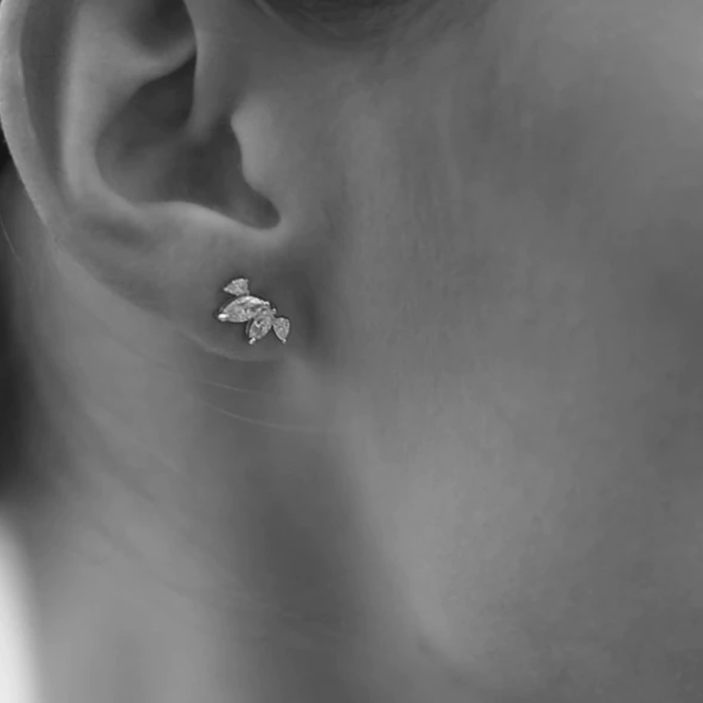 CARAT* London Sterling Silver Kira Studs - Steffans Jewellers