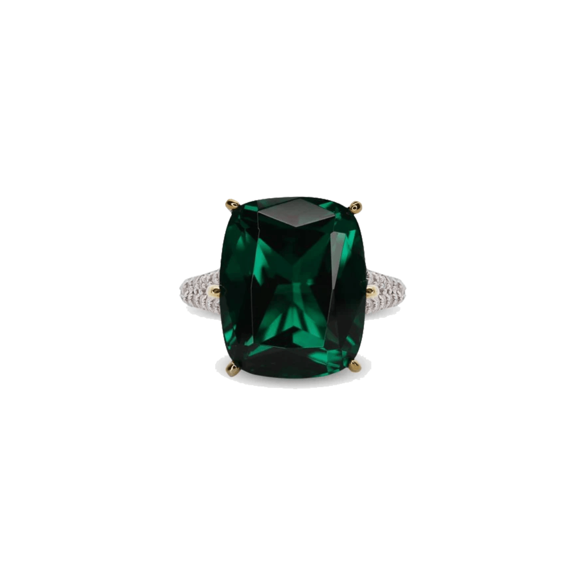 CARAT* London Tatum Emerald Flanders Cocktail Ring - Steffans Jewellers
