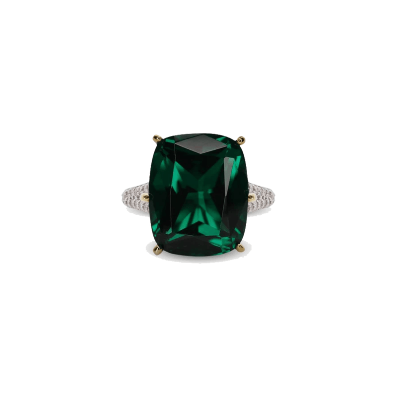 CARAT* London Tatum Emerald Flanders Cocktail Ring - Steffans Jewellers