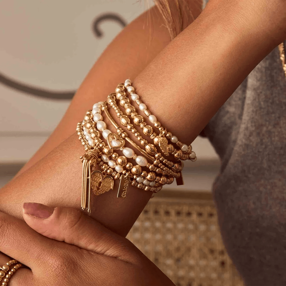 ChloBo Cute Mini Open Heart Bracelet - Steffans Jewellers