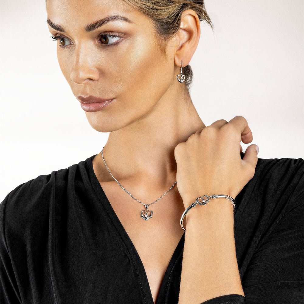 Clogau Dwynwen Opal Pendant Necklace