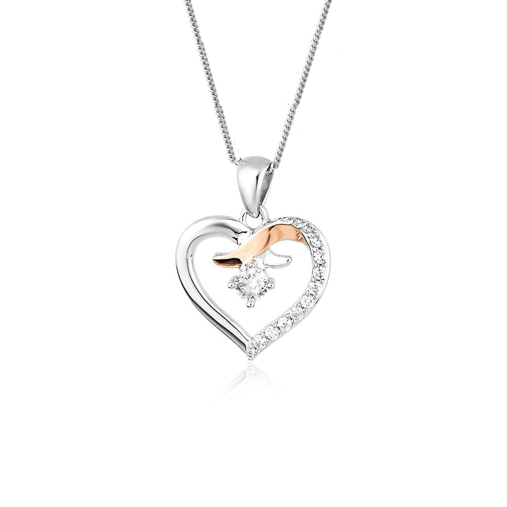 Clogau Kiss Pendant Necklace