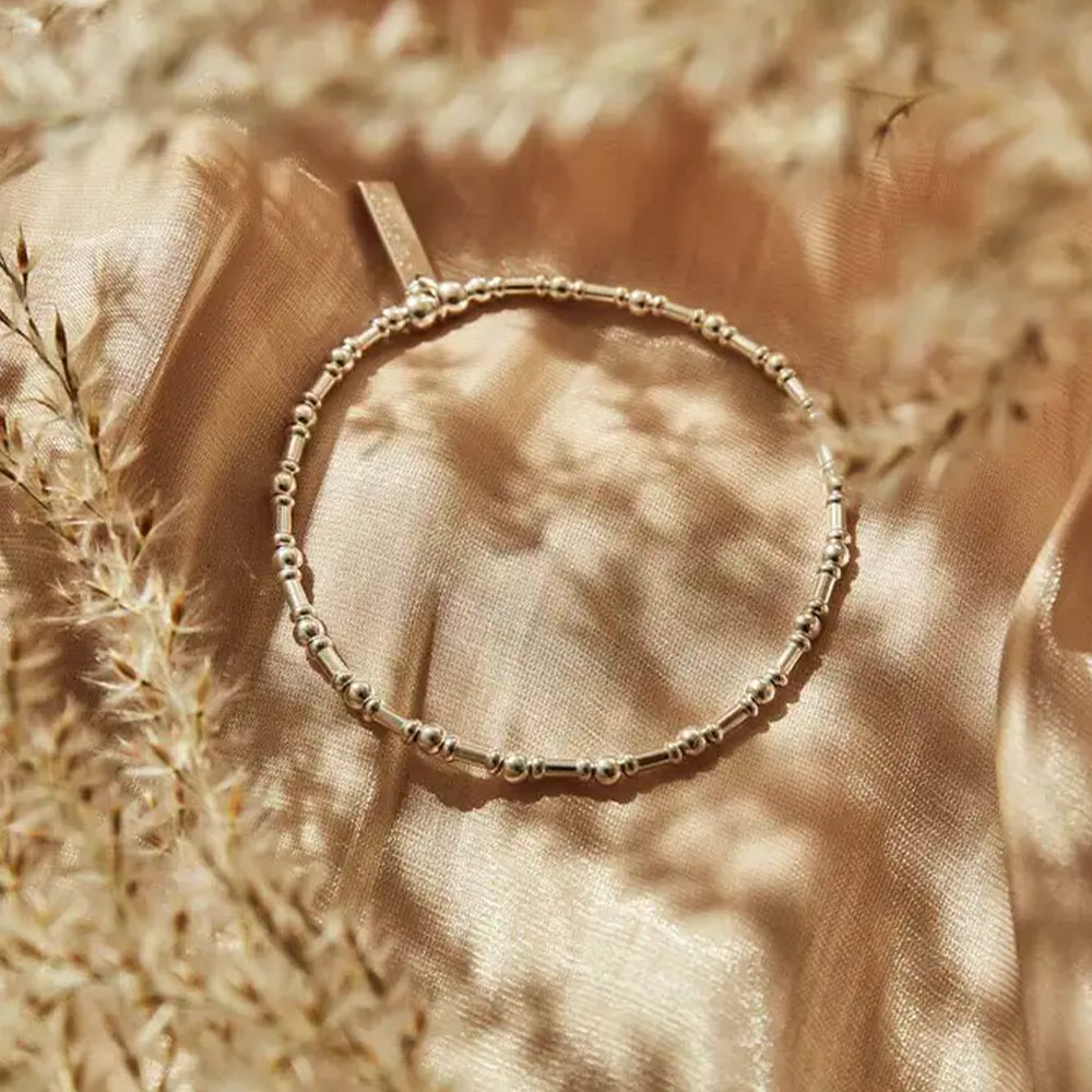 ChloBo Rhythm Of Water Gold Plated Bead Bracelet