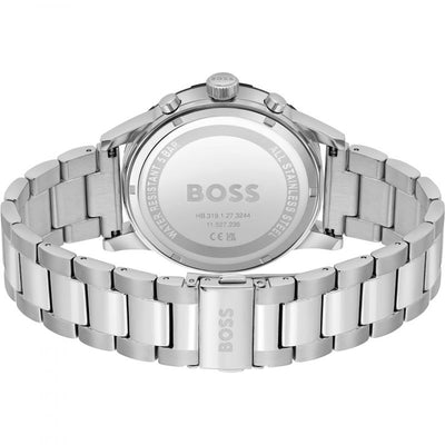 Gents BOSS Solgrade Recycled Stainless Steel Watch - Steffans Jewellers