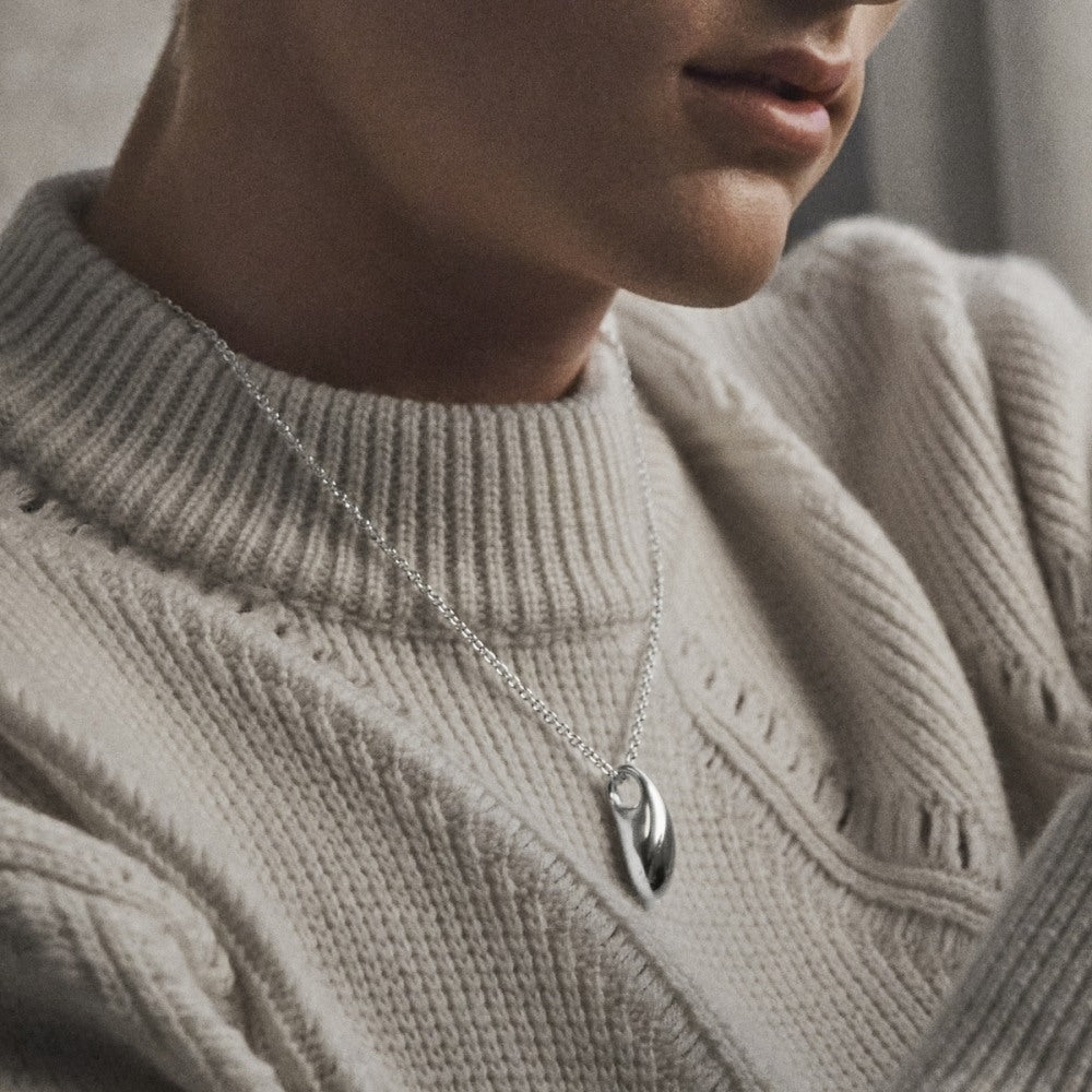 Georg Jensen Reflect Pendant, Medium - Steffans Jewellers