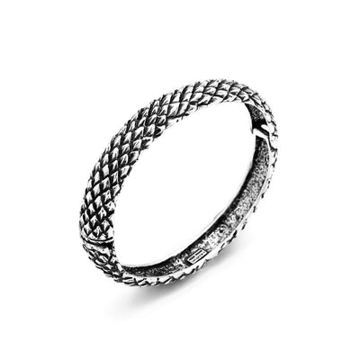 Giovanni Raspini Sterling Silver Snake Bangle - Steffans Jewellers