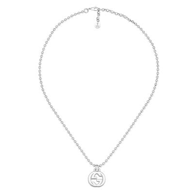 Gucci Interlocking G Silver Necklace - Steffans Jewellers