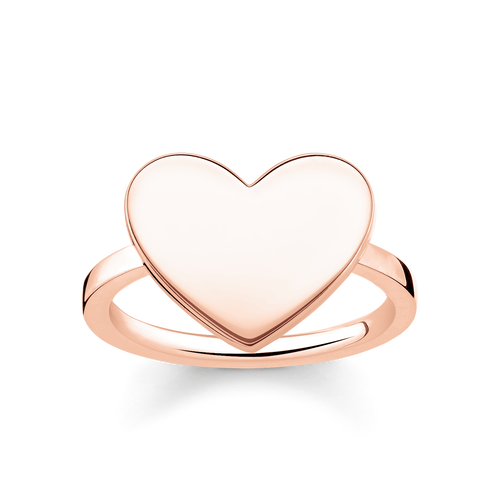 Thomas Sabo Rose Gold Plated Heart Ring