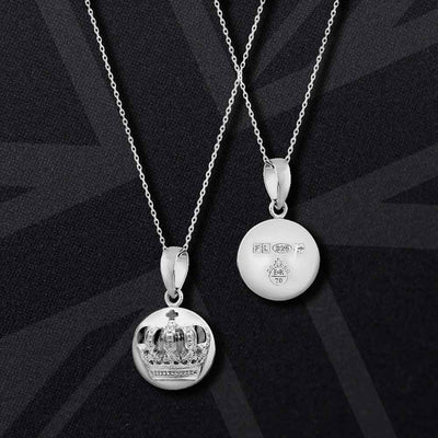 Limited Edition Fei Liu Crown Disc Pendant - Steffans Jewellers