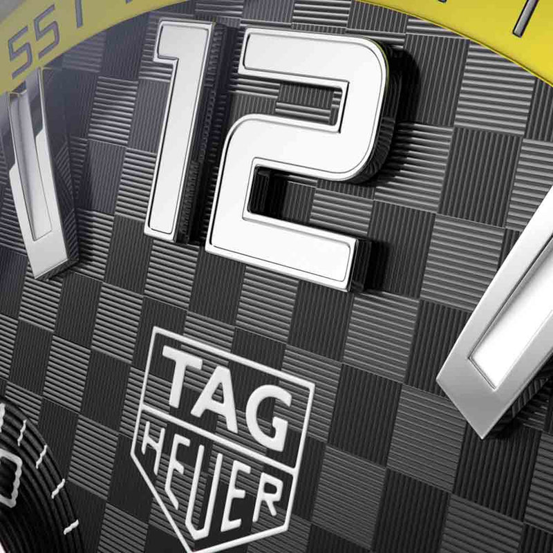 TAG Heuer Formula 1 43mm Black & Yellow Dial Quartz Men&