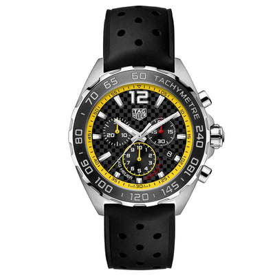 TAG Heuer Formula 1 43mm Black & Yellow Dial Quartz Men's Watch
