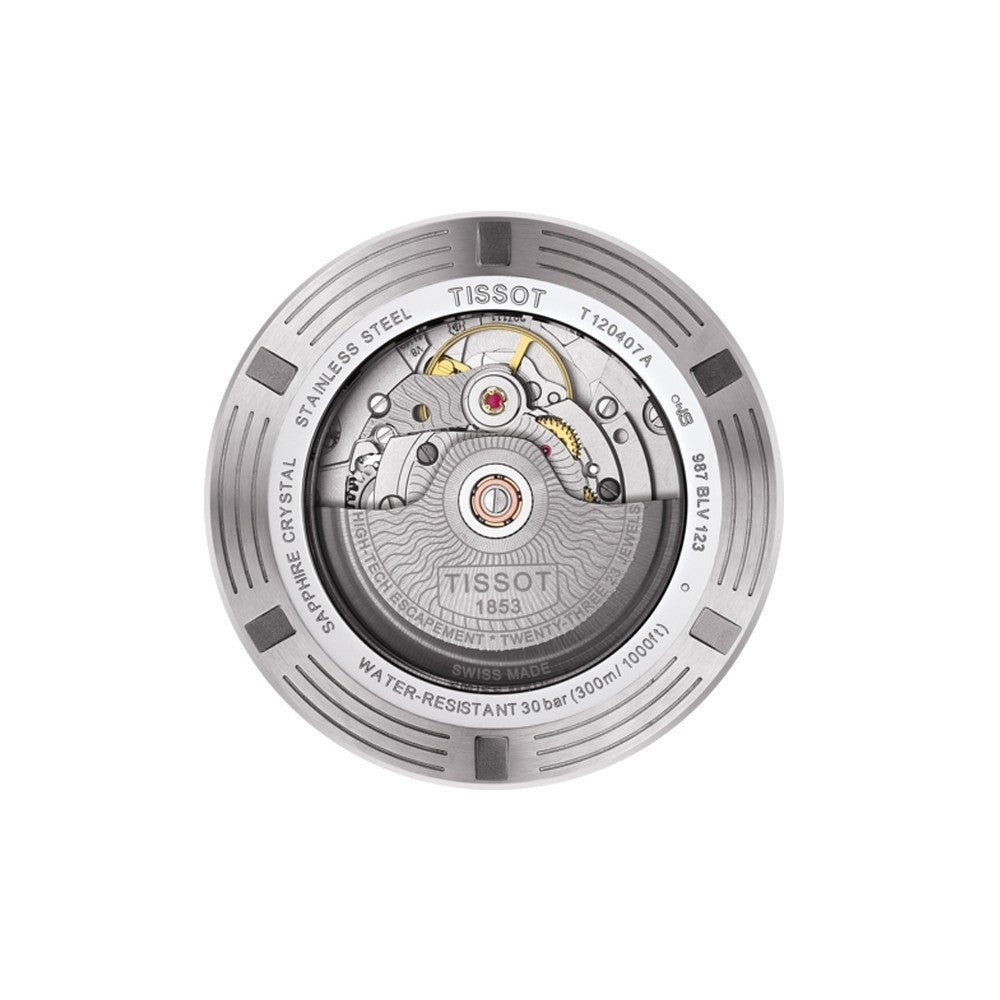 Tissot Black Dial Seastar 1000 Powermatic 80 Watch