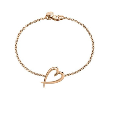 Shaun Leane Rose Gold Plated Signature Heart Bracelet - Steffans Jewellers