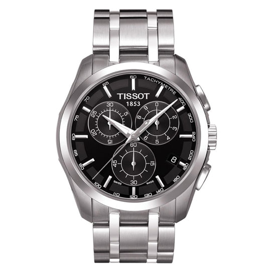 Tissot Gents Steel Chronograph Couturier Watch