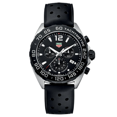 TAG Heuer Black 43mm Dial Formula 1 Quartz Chronograph Men's Watch