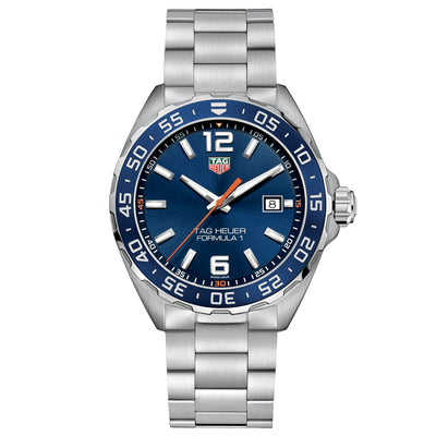 TAG Heuer Men's 43mm Formula 1 Stainless Steel Blue Dial Quartz Watch