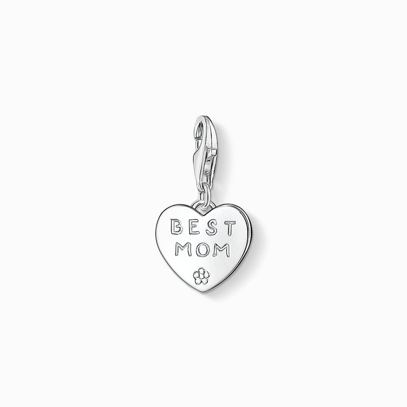 Thomas Sabo Sterling Silver Club Charm best mom