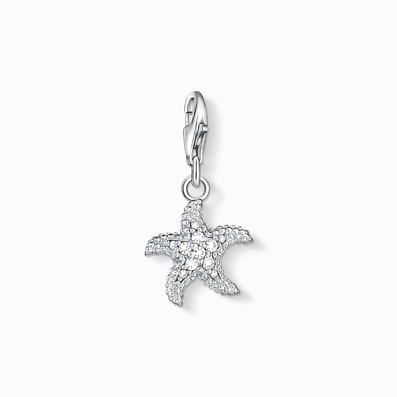 Thomas Sabo Sterling silver Starfish Charm Club charm