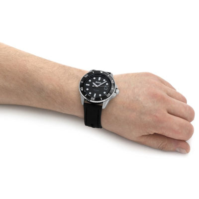 BOSS Ace 43mm Black Quartz Men's Watch 1513913 - Steffans Jewelllers