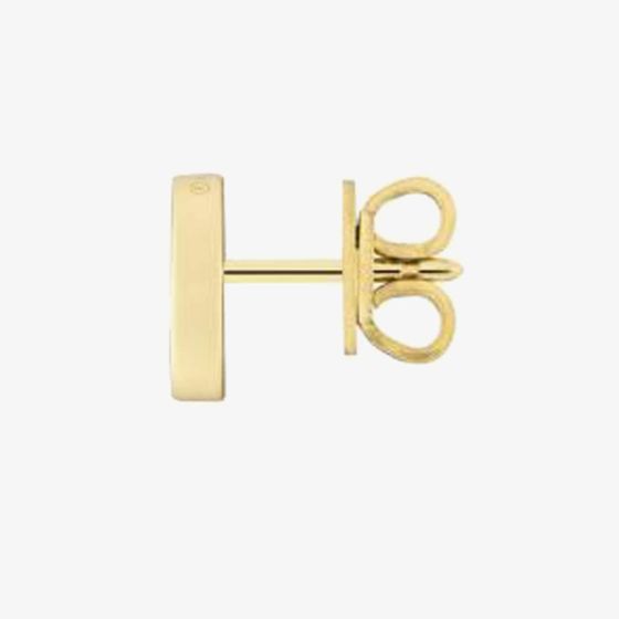 Gucci Interlocking GG 18ct Yellow Gold Stud Earrings