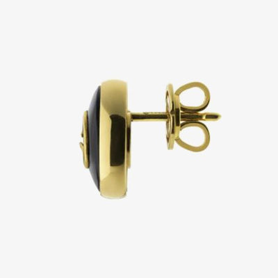 Gucci 18K Yellow Gold Interlocking Earrings