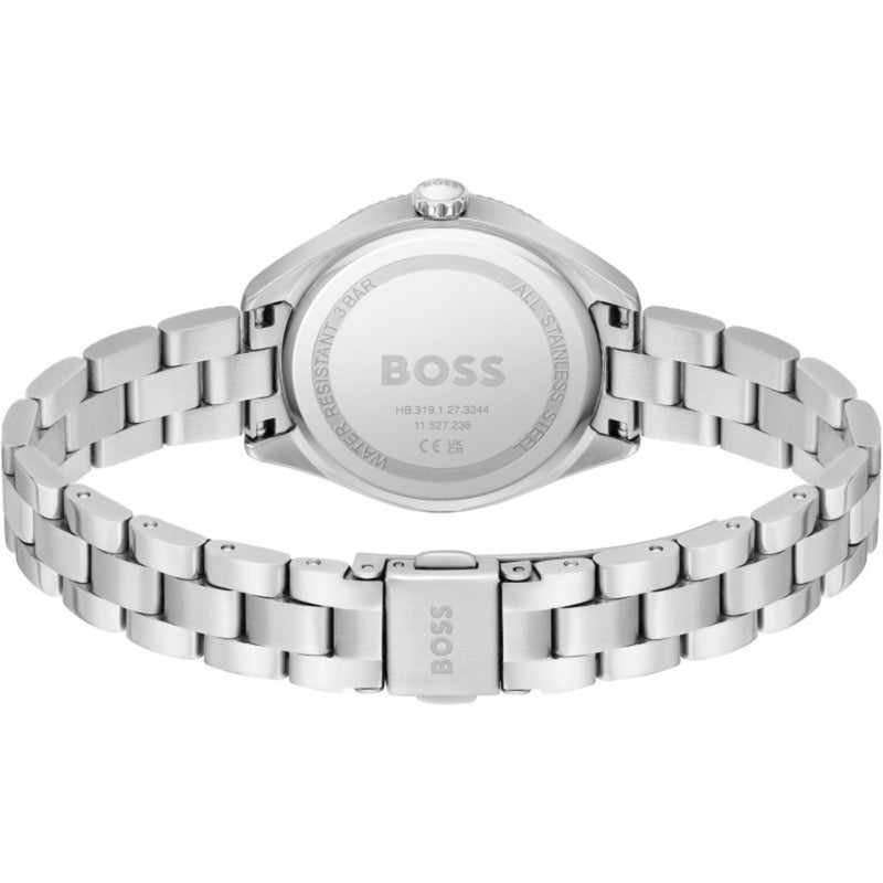 BOSS Sage 32mm Stainless Steel Silver Quartz Ladies Watch