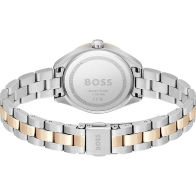BOSS Sage 32mm Stainless Steel Silver Quartz Ladies Watch
