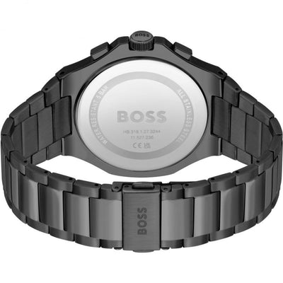 BOSS 45mm Black Stainless Steel  GQ Taper Quartz Men's Watch