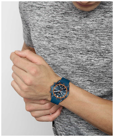 BOSS Runner 43 mm Blue Quartz Men's Watch