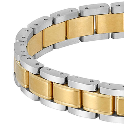 BOSS men's Stainless Steel Essentials Bracelet