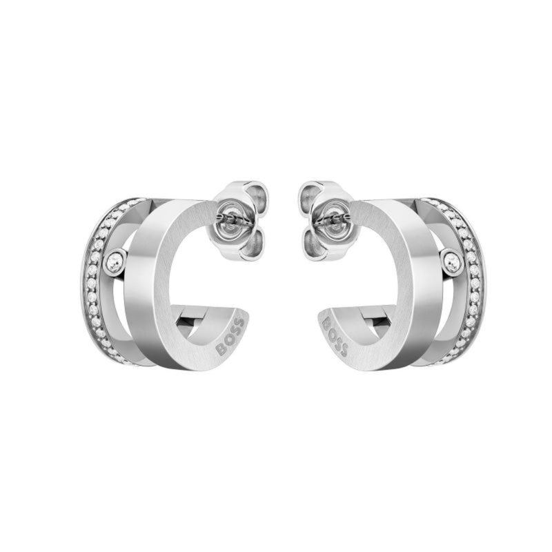 BOSS Stainless Steel Lyssa Earrings