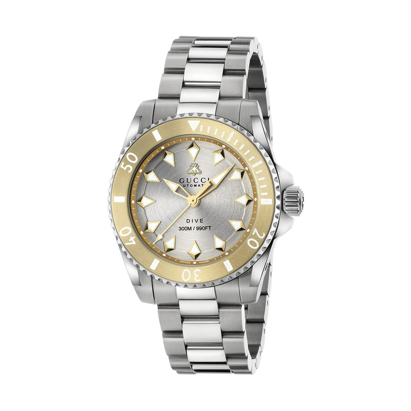 Gucci Dive Automatic Silver Dial Unisex Watch