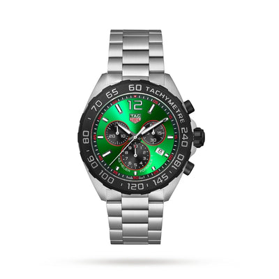 TAG Heuer Formula 1 43mm Green Quartz Men's Watch