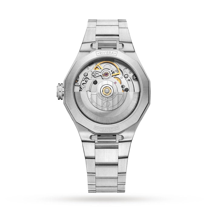 Baume & Mercier Riviera Automatic White Dial Date Ladies Watch