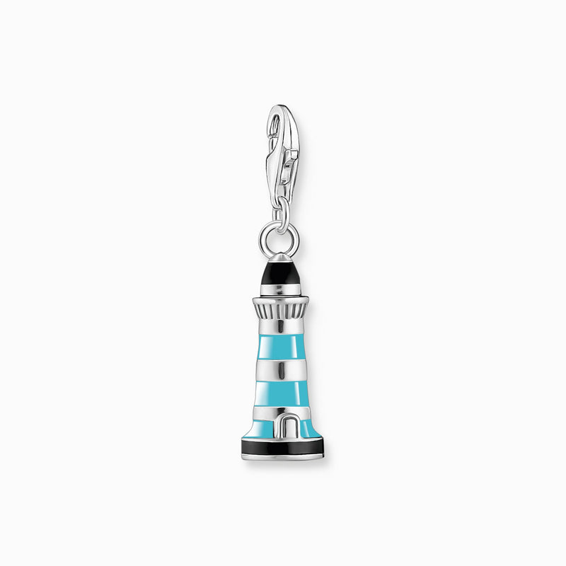 Thomas Sabo Turquoise & Silver Lighthouse Charm